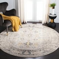thumbnail image 3 of SAFAVIEH Monaco Elsdon Abstract Area Rug, Grey/Multi, 9' x 9' Round, 3 of 8