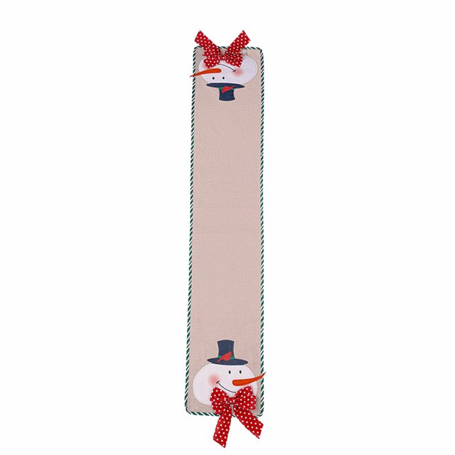 Mesa De Navidad Lino De Navidad Caminos De Mesa De Papá Noel Para El Hogar Cena De Navidad Fiesta matsuzay HA040841-02