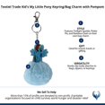 thumbnail image 5 of Textiel Trade Kid's My Little Pony Keyring/Bag Charm with Pompom, 5 of 5