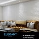 thumbnail image 5 of Paneles de pared 3D decorativos Diseño de interiores con paneles de pared Blanco, 5 of 5