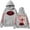 Gray, variant on XUANXIAOJIANG Hazbin Hotel Charlie Morningstar Hoodie Oversized Hoodie for Men/Women - Long Sleeves, Casual & Fashionable, Comfortable Fit, Daily Wea