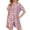 Suit-723Pink, variant on Gamivast 2 Piece Lounge Set for Girls Heart Print Short Sleeve Top and Matching Shorts Stretchy Soft Knit Fabric for Daily Casual Home Sleepwear Outfit