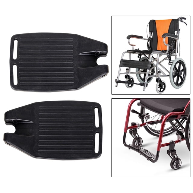 Reposapiés para silla de ruedas Colcomx Huecos de plástico 22 cm