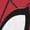 Bright White, variant on Spider-Man Men's Big Face With Name T-Shirt (Bright White, S-XXXL)