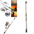 thumbnail image 7 of Fishing Telescopic Folding Fishing Pole 13+1BB Smooth Fishing Reel Backpacking Travel Fishing Rods - 2.7m, 7 of 7