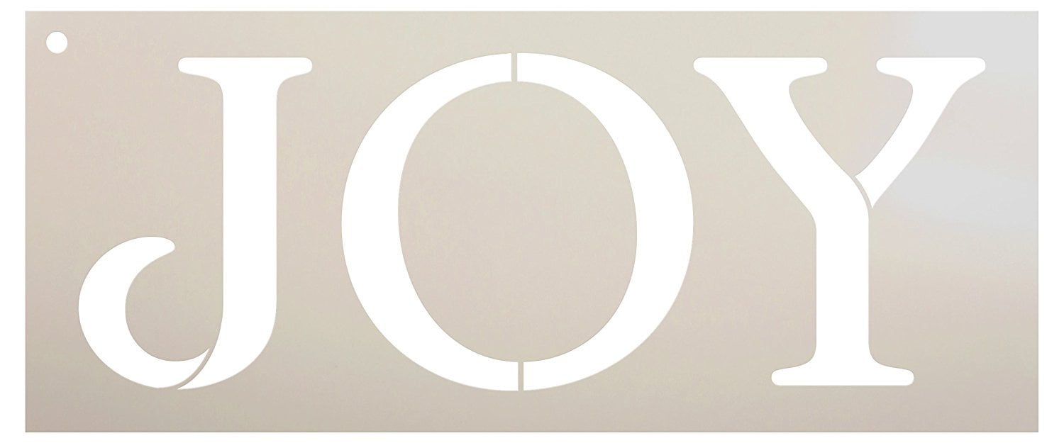 Joy Stencil Template Printable Joy Stencil Template Printable
