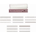 thumbnail image 1 of Transparent Lace Stickers PET Stickers for Scrapbooking Junk Journal Card Making Collage Diary Planner Notebook Craft Decoration Pink, 1 of 6