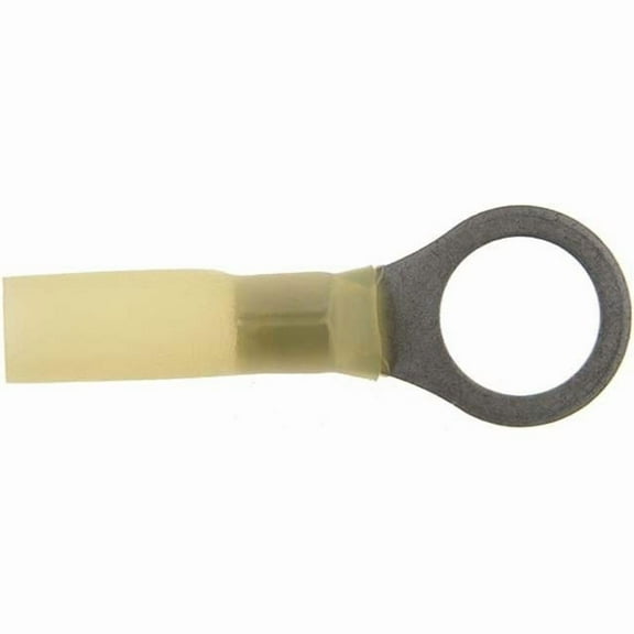 85212 12 10 Gauge Ring Water Proof Terminal, 0.38 In., Yellow