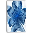 thumbnail image 2 of Blue Fractal Flower with Large Petals - Floral Canvas Art Print, 2 of 3