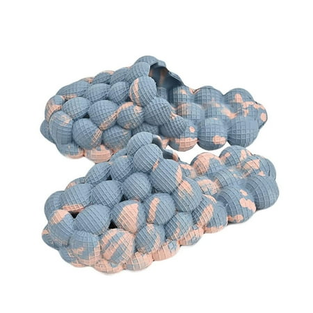 

Yoslce Women s Sandals Women s Massage Slippers Unisex Super Soft Sandals Men s Breathable Beach Slippers Bath Slippers Bedroom Sandals Blue 37