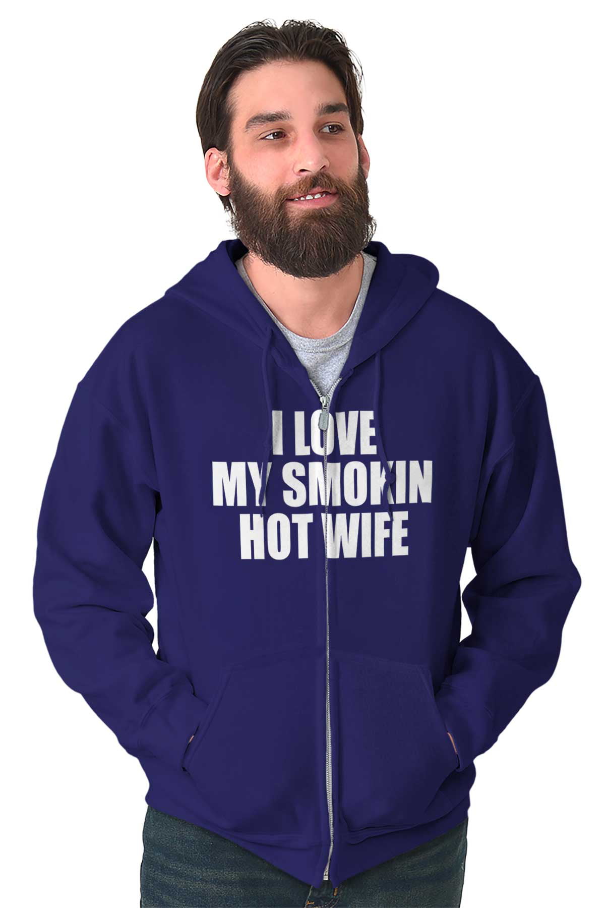Wife fishing Hoody Sweatshirt 
