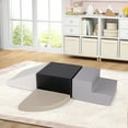 thumbnail image 2 of Gymax Climb and Crawl Foam Block Play Set for Children Development Indoor Active Play, 2 of 10