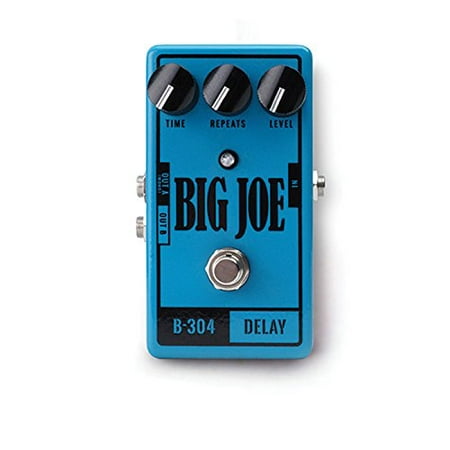 Big Joe B-304 Analog Delay Bypass Stereo Analog Guitar (Best Guitar Pedal Companies)