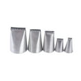 thumbnail image 1 of Miangastore 5pcs/Set Stainless Steel Woven Cream Nozzle Cake Decorating Tips Baking Tool for Fondant Cupcake Cookies, 1 of 8