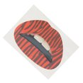 thumbnail image 4 of Etiqueta engomada del beso etiqueta engomada del labio Aplicación amplia Seguro No tóxico Rojo Negro Estrías Divertido Sexy para la decoración del club nocturno para la Anggrek Otros, 4 of 8