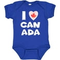 thumbnail image 3 of Inktastic I Love Canada Heart with Maple Leaf Boys or Girls Baby Bodysuit, 3 of 5