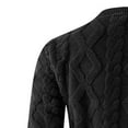 thumbnail image 6 of Kalauyu Men's Pullover Sweater Cable Knit Chunky Sweater Classic Casual Crewneck Sweaters, 6 of 6