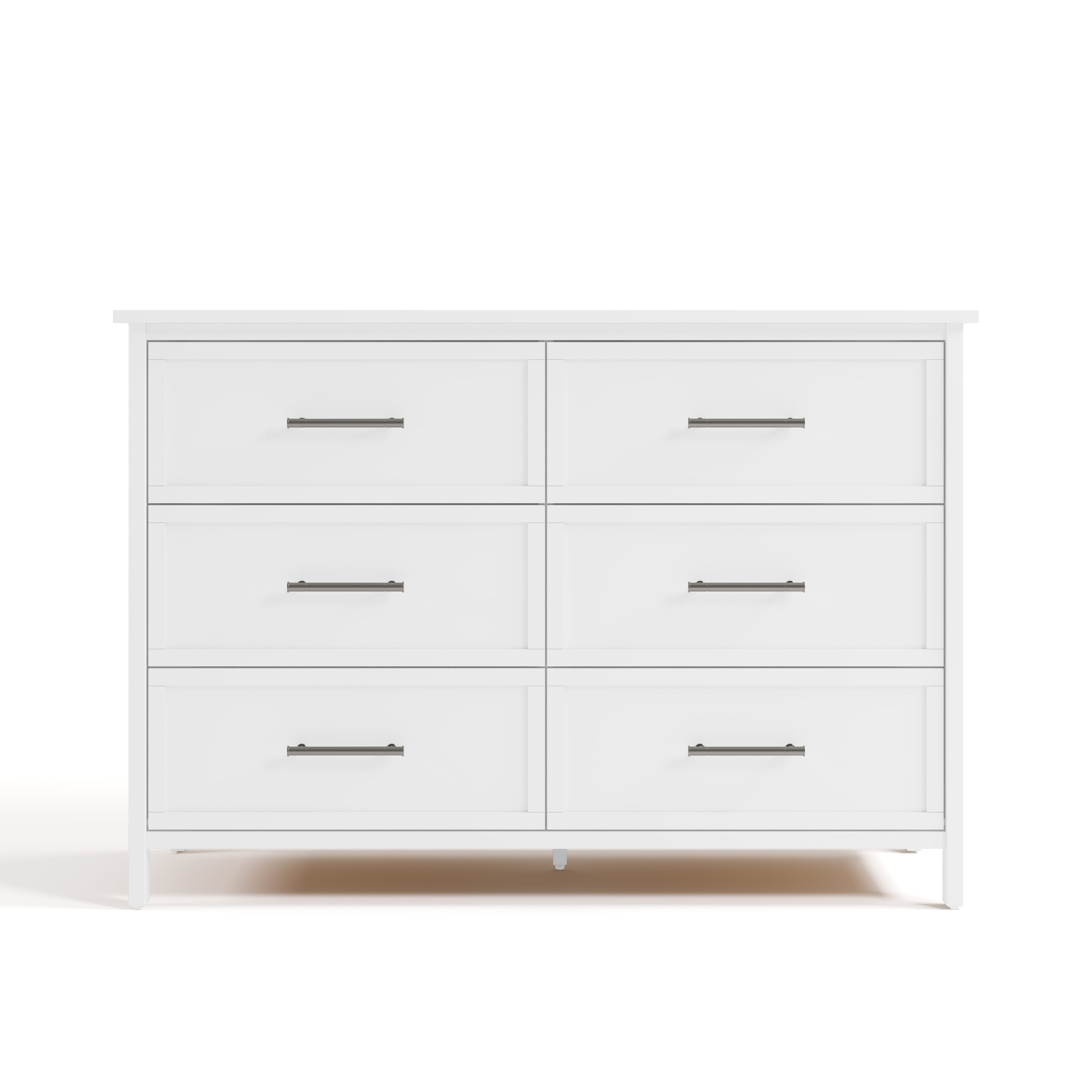 Graco Classic 6 Drawer Nursery Dresser, White