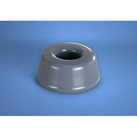

Recessed Self-Adhesive Rubber Door Stoppers .880 x .400 - 72 pack - BS17 Gray