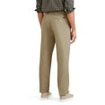 thumbnail image 2 of Men's Dockers Signature Iron Free Stain Defender Classic-Fit Khaki Pleated Pants Color: Navy Blazer Size: 32X30, 2 of 4