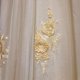thumbnail image 4 of European Embroider Luxury White Tulle Sheer Curtains for Living Room Dining Bedroom Heavy Mbroidery Flowers Lace Cortinas Window, 4 of 5
