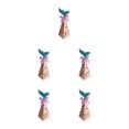 thumbnail image 1 of Ounissouiy Cajas de embalaje de sirena de 20 bolsas - Recubrimiento de polvo brillante de doble cara sin derramar polvo Decoraciones de de postre Type2 NO2, 1 of 6