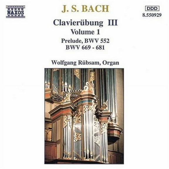 Wolfgang Rubsam - Clavierubung Volume 1 - Music & Performance - CD