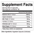 thumbnail image 4 of Berberina con canela de Ceilán: salud cardiovascular y digestiva, antioxidante, 120 cápsulas, 4 of 5