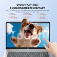 thumbnail image 3 of HP 17.3" FHD, inch laptops, AMD Ryzen 5 7430U, 8GB RAM 256GB SSD, Windows 11 Home, Copilot AI, RECOLX AI Voice Recorder, 3 of 6
