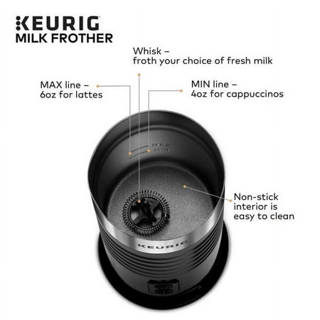 Keurig - Milk Frother - Black