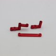 thumbnail image 4 of Kit de Piezas de Chasis , Kit de Dirección de de Dobladillo Trasero, Taza de Dirección Ensamblada con Tornillos, Control Remoto 1/16 1:1 rojo Baoblaze Piezas del chasis RC, 4 of 8