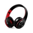 thumbnail image 2 of Auriculares Bluetooth sobre la oreja auriculares inalámbricos estéreo orejeras de cuero suave micrófono incorporado para PC/teléfonos móviles/tv, 2 of 2