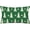Green Trees, variant on St Patricks Day Throw Lumbar Pillow Covers Buffalo Plaid Love Word Quote Irish Blessing Spring Home Decoration Green White Holiday Pillowcase Decorative Cushion Case Rectangular 12x20 Inches