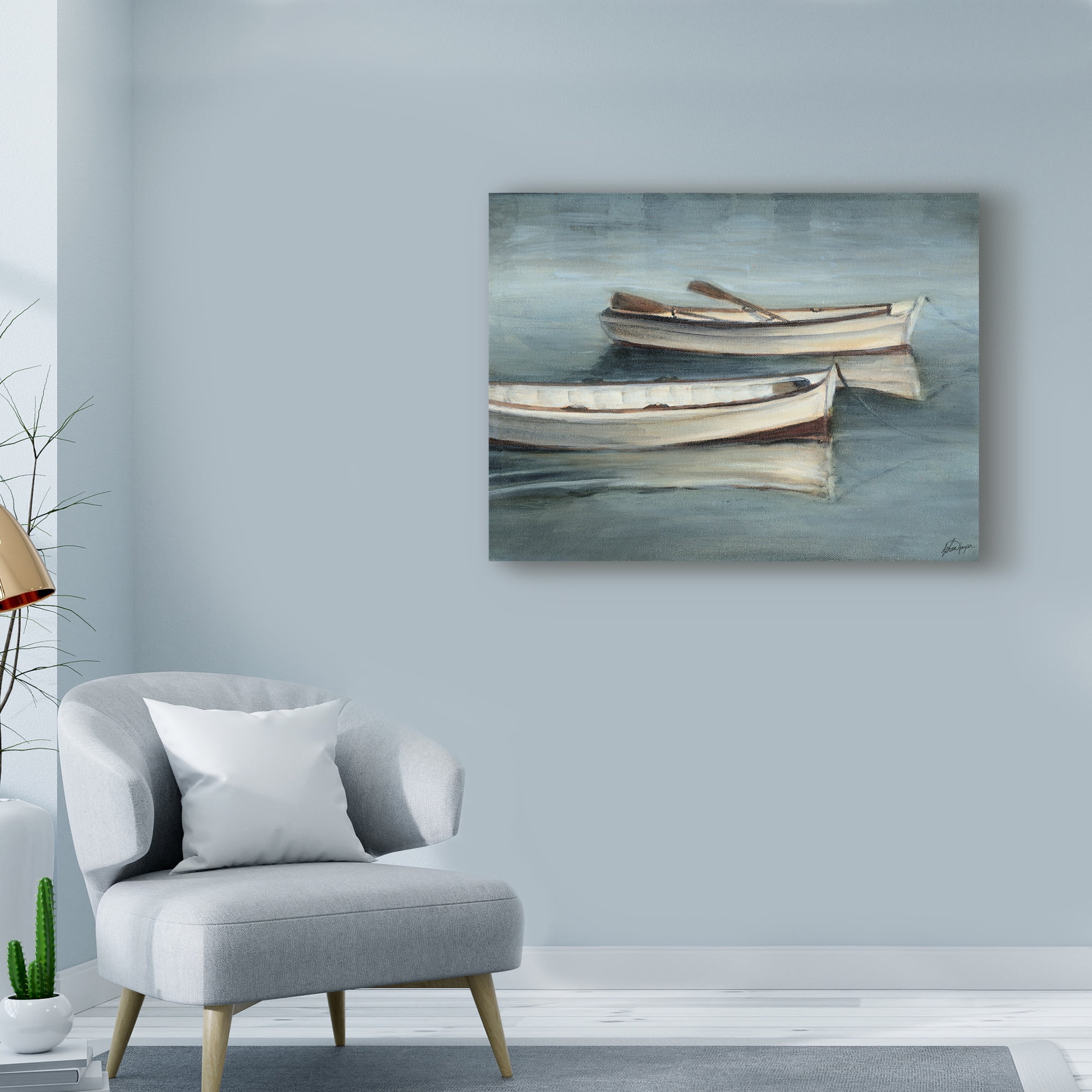 Trademark Fine Art 'Small Stillwaters III' Canvas Art by Ethan Harper