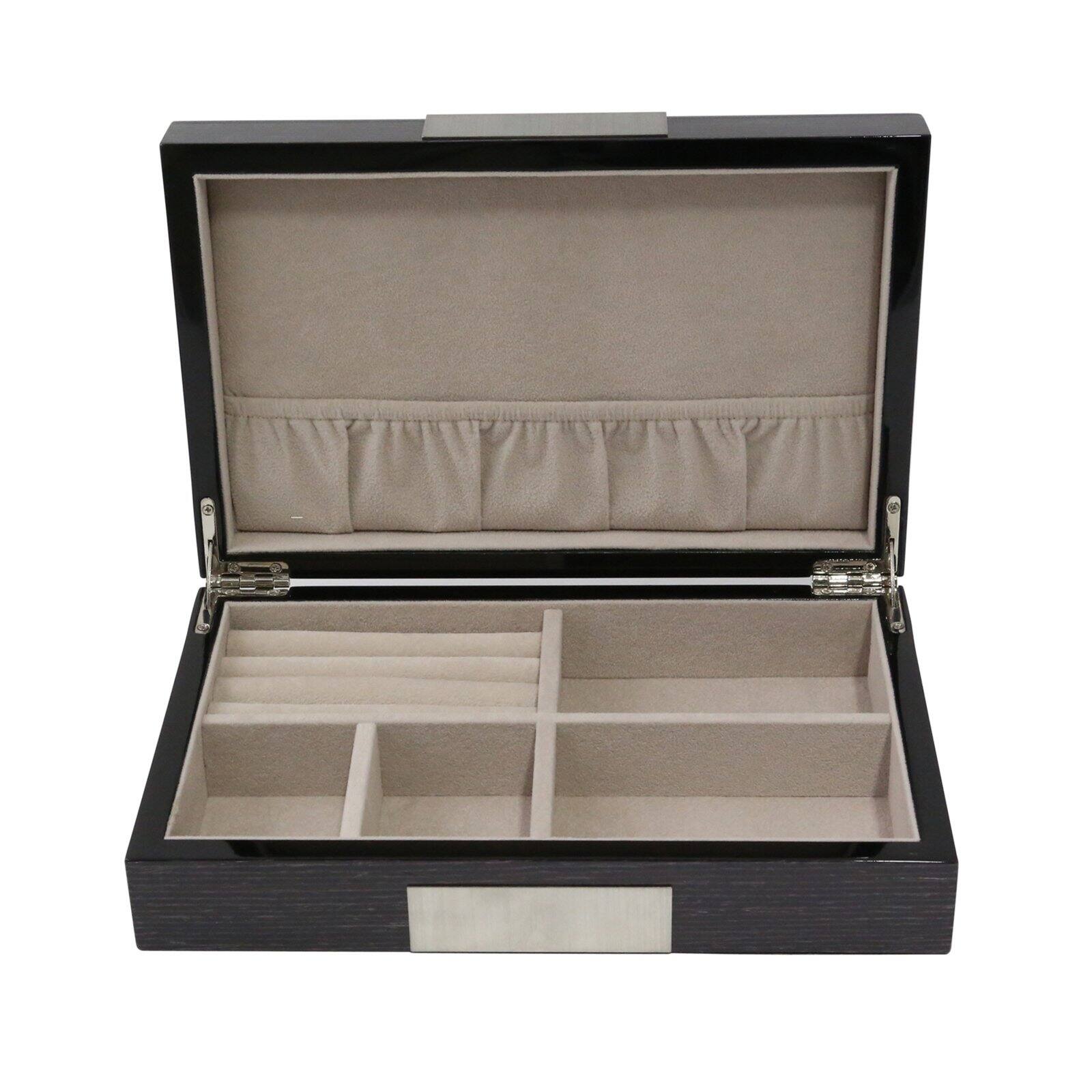 Lacquered Wooden Jewelry Box