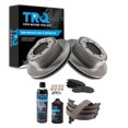 thumbnail image 1 of Kit de pastillas y discos de freno TRQ semimetálicas para Ford F-350 F-450, 1 of 9