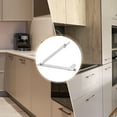 thumbnail image 3 of PAMINGONO 4Pcs Kitchen Hinges Silver Iron for Home Improvement with Self Balancing Function, 3 of 7