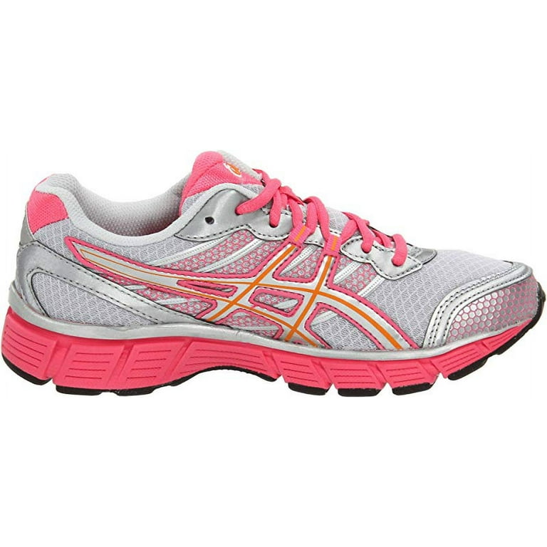 ASICS Girl s Gel Havoc GS Running Shoe Silver Pink Orange 7 B US