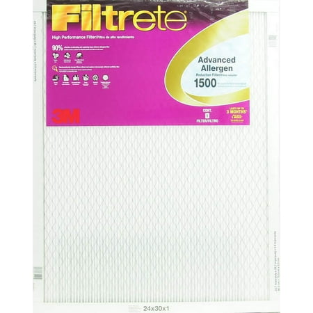 Filtrete 1500 Advanced Allergen Reduction Air and Furnace Filter
