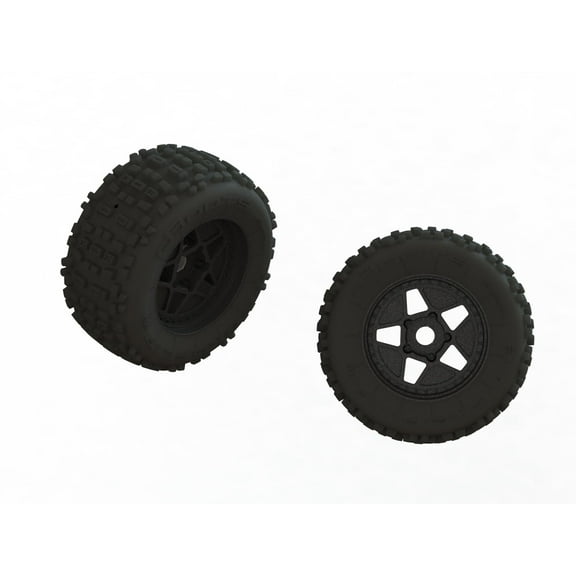 ARRMA dBoots Back-Flip Big Block MT Tire Glued 1 Pair ARA550111