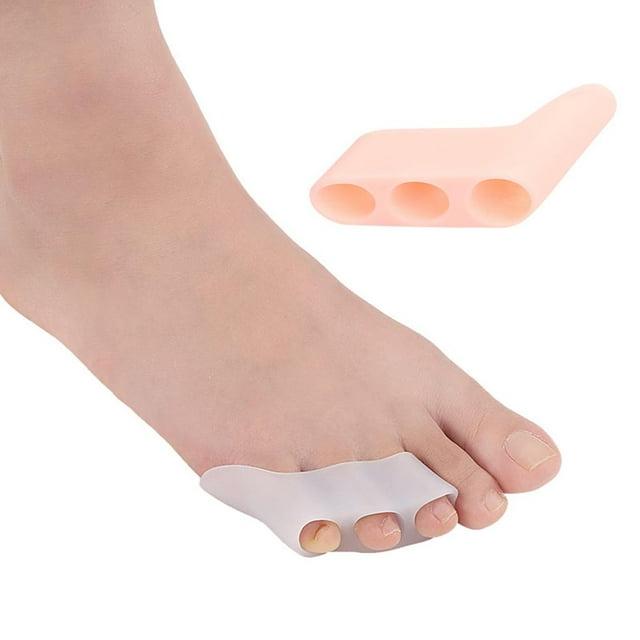 Paquete De 2 Separadores De Correctores De Juanetes, Hammer Toe Spacers Streightener Para Hombres Mujeres, Ayudando A Los De L BLESIY Separadores de dedos