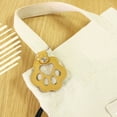 thumbnail image 3 of Pet Hair Keepsake, Paw-Shaped Leather Memorial Keyring for Dogs/Cats, Fur Storage Pendant, 3 of 7