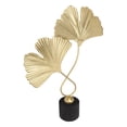 thumbnail image 1 of Leaf Statue, Durable Wearable Golden Style Attractive Decorative Metal Leaf Statue  for Office, 1 of 8
