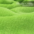 thumbnail image 6 of Howarmer Green Fuzzy Bed Blanket, Queen Size Soft Flannel Fleece Blankets, All Season Lightweight Warm Bed Throws, 90 x 90 Inch, 6 of 7