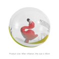 thumbnail image 2 of Pelota de playa PVC Durable Deportes al aire libre para fiesta de juegos de vacaciones (pájaro) rosa Wdftyju Para Estrenar, 2 of 2