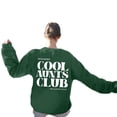 thumbnail image 6 of XIAONU Cool Aunts Club Sweatshirts For Women Double Sided Graphic Crewneck Sweatshirt Casual Daily Top, 6 of 6