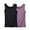 Black2, variant on lmcalzta 2PCS Womens Summer Tank Tops Soft Comfy Stretch Pajama Camisoler Undershirts Loungewear M-5XL
