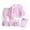 Pink, variant on Ketyyh-chn99 Girl Clothing Set 5PCS Boys Girls Baby Cotton Clothes Tops Hat Pants Suit +Bib Outfits Sets for 0-3 Months,Pink