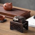 thumbnail image 5 of Ebony Round Wooden Square Chinese Style Tea Accessories Set A, 5 of 5