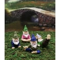 thumbnail image 3 of Ebros Gift 1.5"-2" Yoga Gnome Garden Statues, Hand Painted 4 Count, 3 of 4